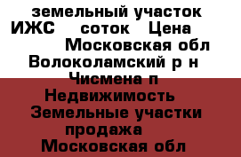 земельный участок ИЖС 15 соток › Цена ­ 1 100 000 - Московская обл., Волоколамский р-н, Чисмена п. Недвижимость » Земельные участки продажа   . Московская обл.